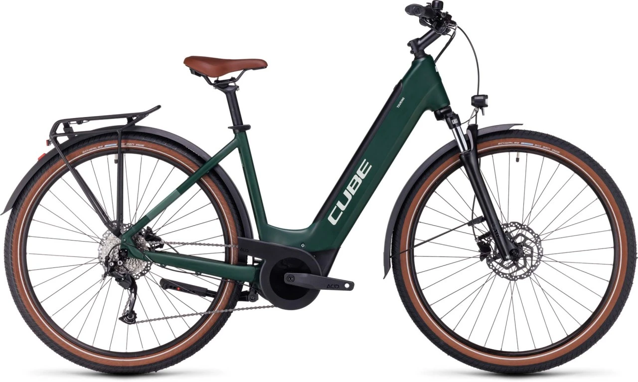 Cube Touring Hybrid ONE 625 Darkgreen N Green 2023 - E-Bike Trekkingrad Tiefeinsteiger 1 Cube Touring Hybrid ONE 625 Darkgreen N Green 2023 - E-Bike Trekkingrad Tiefeinsteiger