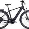 Cube Touring Hybrid Pro 625 Black N Metal 2023 - E-Bike Trekkingrad Herren