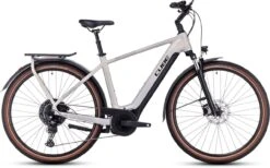 Cube Touring Hybrid Pro 500 Pearlysilver N Black 2023 - E-Bike Trekkingrad Herren