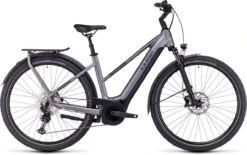 Cube Touring Hybrid EXC 625 Grey N Metal 2023 - E-Bike Trekkingrad Damen
