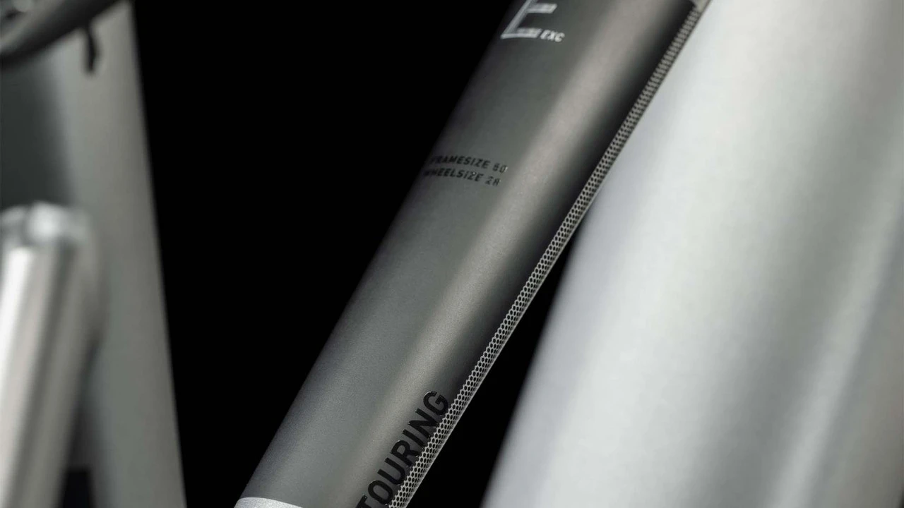 Cube Touring Hybrid EXC 625 Grey N Metal 2023 - E-Bike Trekkingrad Damen 2 Cube Touring Hybrid EXC 625 Grey N Metal 2023 - E-Bike Trekkingrad Damen – Bild 2