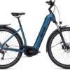 Cube Kathmandu Hybrid ONE 625 Blue N Black 2023 - E-Bike Trekkingrad Tiefeinsteiger