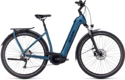 Cube Kathmandu Hybrid ONE 625 Blue N Black 2023 - E-Bike Trekkingrad Tiefeinsteiger