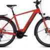 Cube Kathmandu Hybrid EXC 750 Red N Black 2023 - E-Bike Trekkingrad Herren