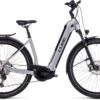 Cube Kathmandu Hybrid SLX 750 Polarsilver N Black 2023 - E-Bike Trekkingrad Tiefeinsteiger