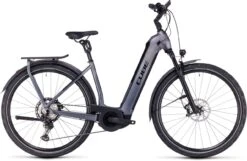 Cube Kathmandu Hybrid SLT 750 Prizmsilver N Grey 2023 - E-Bike Trekkingrad Tiefeinsteiger
