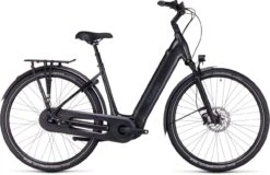 Cube Supreme Hybrid EX 625 Grey N Black 2023 - E-Bike Trekkingrad Tiefeinsteiger