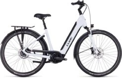 Cube Supreme Hybrid EXC 625 Flashwhite N Black 2023 - E-Bike Trekkingrad Tiefeinsteiger