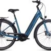Cube Supreme Hybrid EXC 500 Blue N Black 2023 - E-Bike Trekkingrad Tiefeinsteiger