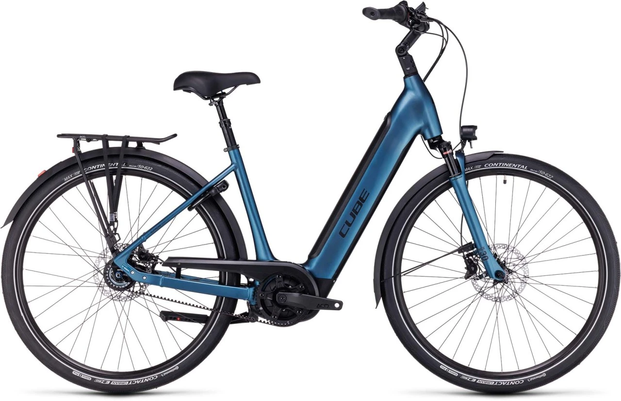 Cube Supreme Hybrid EXC 500 Blue N Black 2023 - E-Bike Trekkingrad Tiefeinsteiger 1 Cube Supreme Hybrid EXC 500 Blue N Black 2023 - E-Bike Trekkingrad Tiefeinsteiger