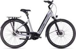 Cube Supreme Hybrid SLX 625 Polarsilver N Black 2023 - E-Bike Trekkingrad Tiefeinsteiger