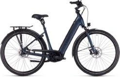 Cube Supreme Hybrid SLT 625 Midnight N Black 2023 - E-Bike Trekkingrad Tiefeinsteiger