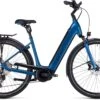 Cube Supreme Sport Hybrid EXC 625 Blue N Black 2023 - E-Bike Trekkingrad Tiefeinsteiger
