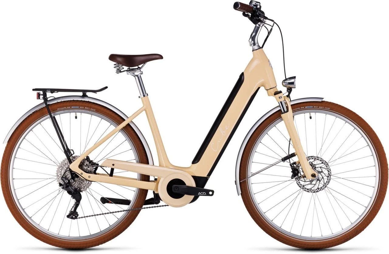 Cube Ella Ride Hybrid 500 Honey N White 2023 - Retro E-Bike Trekkingrad Tiefeinsteiger 1 Cube Ella Ride Hybrid 500 Honey N White 2023 - Retro E-Bike Trekkingrad Tiefeinsteiger