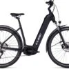 Cube Nuride Hybrid Pro 750 Allroad Black N Metal 2023 - E-Bike Trekkingrad Tiefeinsteiger