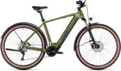 Cube Nuride Hybrid Pro 625 Allroad Shinymoss N Black 2023 - E-Bike Trekkingrad Herren