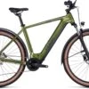 Cube Nuride Hybrid Pro 750 Allroad Shinymoss N Black 2023 - E-Bike Trekkingrad Herren