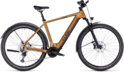 Cube Nuride Hybrid EXC 625 Allroad Caramel N Black 2023 - E-Bike Trekkingrad Herren