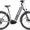 Cube Nuride Hybrid SLX 750 Allroad Grey N Black 2023 - E-Bike Trekkingrad Tiefeinsteiger
