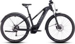 Cube Reaction Hybrid Performance 625 Allroad Black N Grey 2023 - E-Bike Hardtail Mountainbike Damen