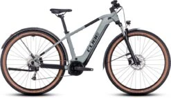 Cube Reaction Hybrid Performance 625 Allroad Swampgrey N Black 2023 - E-Bike Hardtail Mountainbike