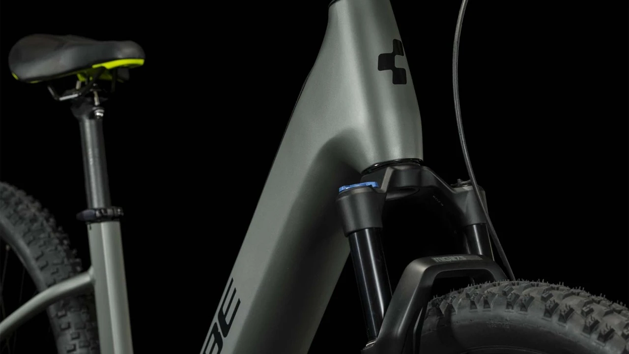 Cube Reaction Hybrid Pro 750 Flashgrey N Green 2023 - E-Bike Hardtail Mountainbike Tiefeinsteiger 6 Cube Reaction Hybrid Pro 750 Flashgrey N Green 2023 - E-Bike Hardtail Mountainbike Tiefeinsteiger – Bild 6