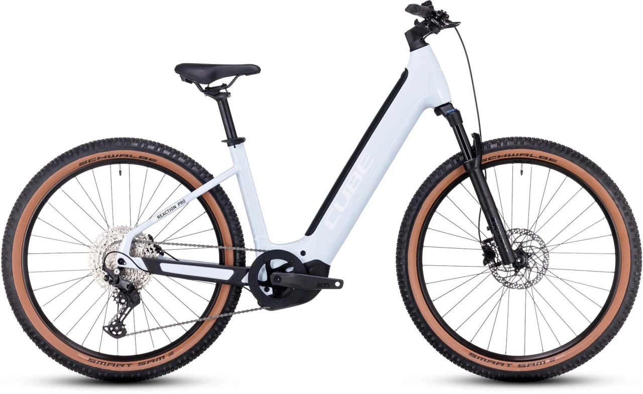 Cube Reaction Hybrid Pro 750 Flashwhite N Black 2023 - E-Bike Hardtail Mountainbike Tiefeinsteiger 1 Cube Reaction Hybrid Pro 750 Flashwhite N Black 2023 - E-Bike Hardtail Mountainbike Tiefeinsteiger