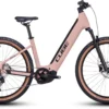 Cube Reaction Hybrid Pro 625 Blushrose N Silver 2023 - E-Bike Hardtail Mountainbike Tiefeinsteiger