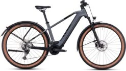 Cube Reaction Hybrid Pro 750 Allroad Flashgrey N Green 2023 - E-Bike Hardtail Mountainbike