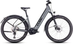 Cube Reaction Hybrid Pro 750 Allroad Flashgrey N Green 2023 - E-Bike Hardtail Mountainbike Tiefeinsteiger