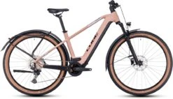 Cube Reaction Hybrid Pro 750 Allroad Blushrose N Silver 2023 - E-Bike Hardtail Mountainbike
