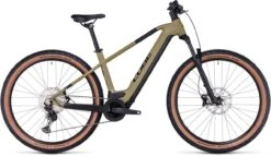 Cube Reaction Hybrid Race 625 Olive N Green 2023 - E-Bike Hardtail Mountainbike