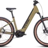 Cube Reaction Hybrid Race 625 Olive N Green 2023 - E-Bike Hardtail Mountainbike Tiefeinsteiger