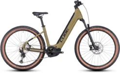 Cube Reaction Hybrid Race 625 Olive N Green 2023 - E-Bike Hardtail Mountainbike Tiefeinsteiger