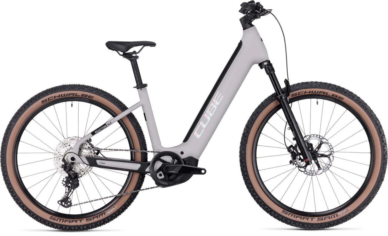 Cube Reaction Hybrid SLX 750 Grey N Spectral 2023 - E-Bike Hardtail Mountainbike Tiefeinsteiger 1 Cube Reaction Hybrid SLX 750 Grey N Spectral 2023 - E-Bike Hardtail Mountainbike Tiefeinsteiger