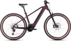 Cube Reaction Hybrid SLX 750 Rubyred N Black 2023 - E-Bike Hardtail Mountainbike