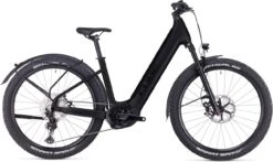 Cube Reaction Hybrid SLX 750 Allroad Black N Reflex 2023 - E-Bike Hardtail Mountainbike Tiefeinsteiger