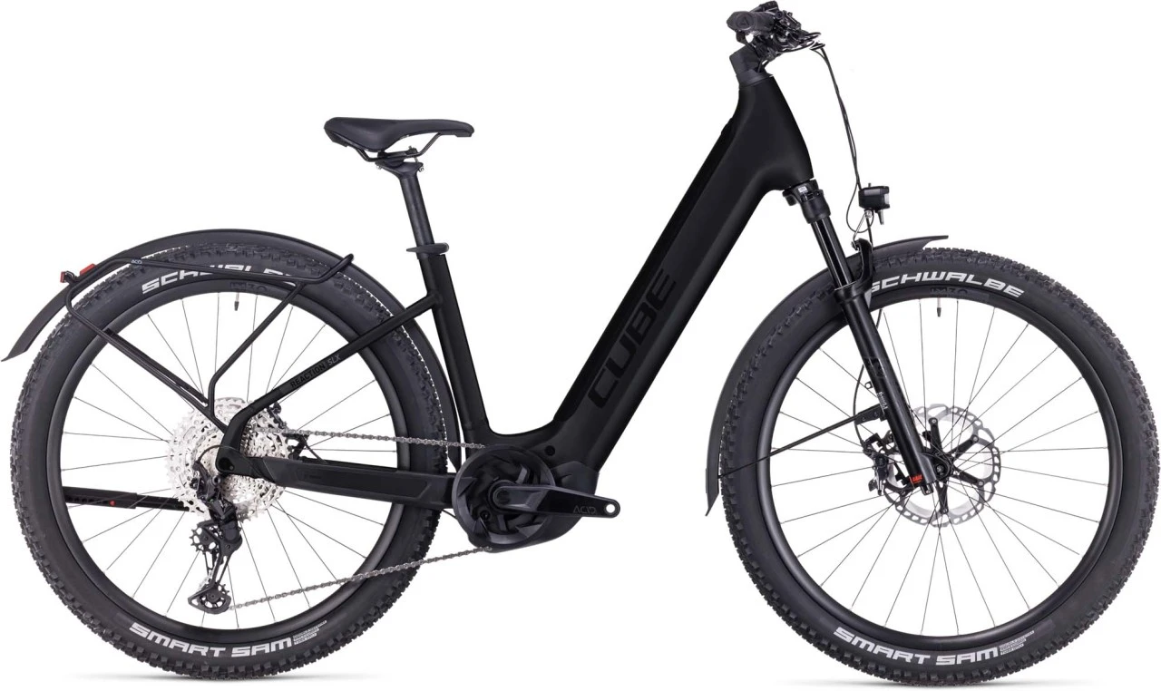 Cube Reaction Hybrid SLX 750 Allroad Black N Reflex 2023 - E-Bike Hardtail Mountainbike Tiefeinsteiger 1 Cube Reaction Hybrid SLX 750 Allroad Black N Reflex 2023 - E-Bike Hardtail Mountainbike Tiefeinsteiger