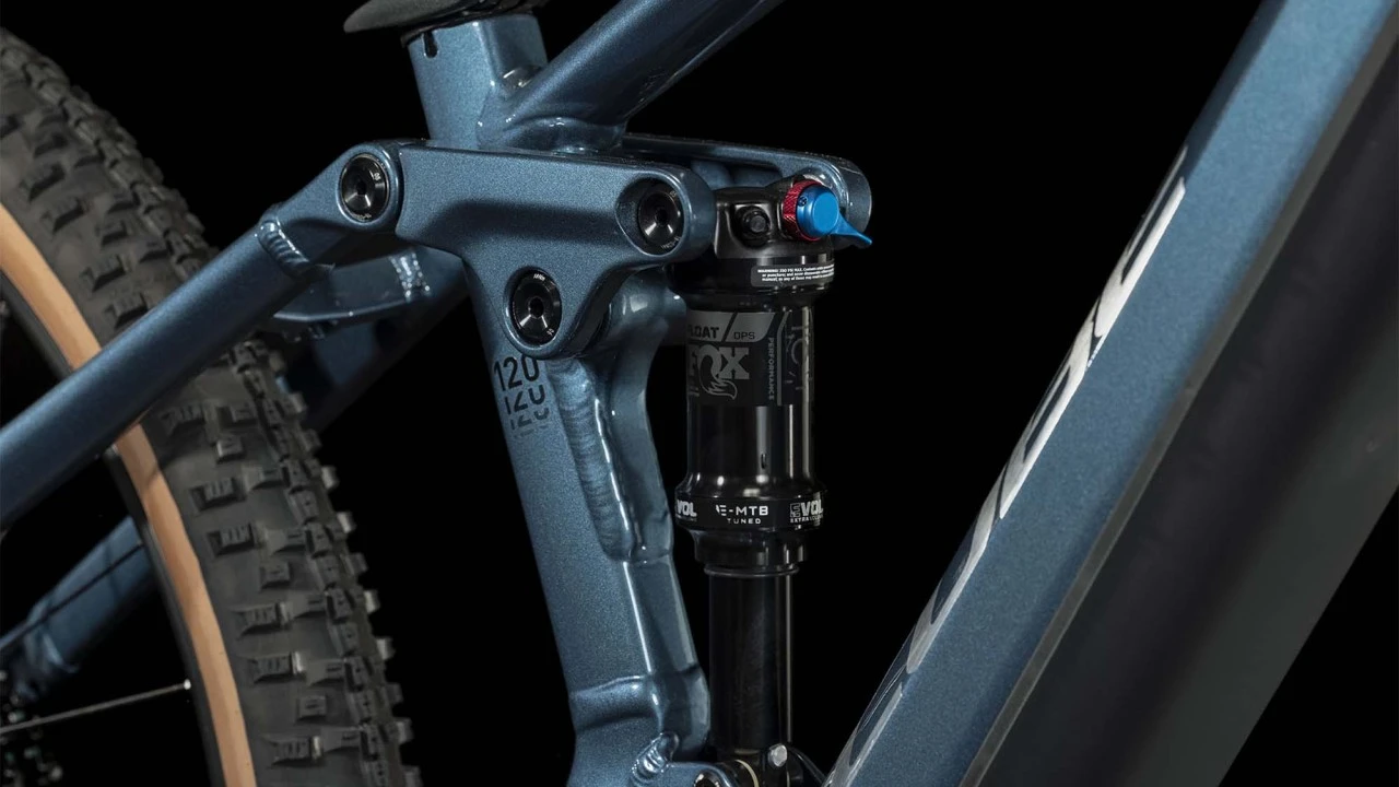 Cube Stereo Hybrid 120 Race 750 Petrolblue N Chrome 2023 - E-Bike Fully Mountainbike 4 Cube Stereo Hybrid 120 Race 750 Petrolblue N Chrome 2023 - E-Bike Fully Mountainbike – Bild 4