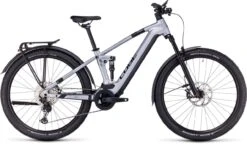 Cube Stereo Hybrid 120 Race Allroad 750 Polarsilver N Black 2023 - E-Bike Fully Mountainbike