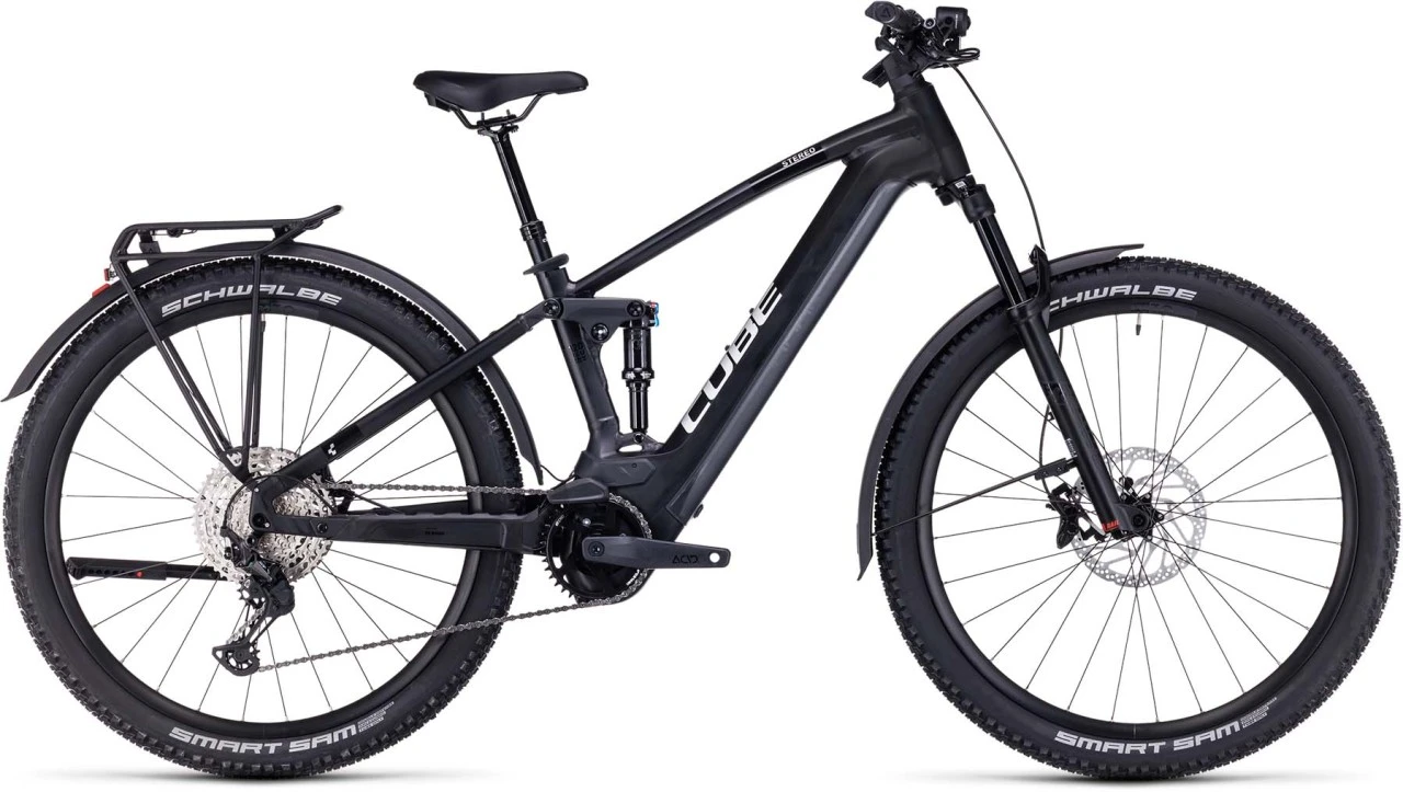 Cube Stereo Hybrid 120 SLX Allroad 750 Black N Metal 2023 - E-Bike Fully Mountainbike 1 Cube Stereo Hybrid 120 SLX Allroad 750 Black N Metal 2023 - E-Bike Fully Mountainbike