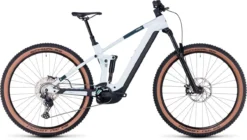 Cube Stereo Hybrid 140 HPC Pro 750 Frostwhite N Grey 2023 - E-Bike Fully Mountainbike
