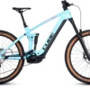 Cube Stereo Hybrid 160 HPC Race 750 27.5 Iceblue N Black 2023 - E-Bike Fully Mountainbike