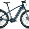 Kalkhoff Endeavour 7.B Excite 45km/h Jetgrey/sydneyblue Matt (Diamond) 2021 - E-Bike Trekkingrad Her