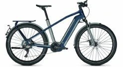 Kalkhoff Endeavour 7.B Excite 45km/h Jetgrey/sydneyblue Matt (Diamond) 2021 - E-Bike Trekkingrad Her