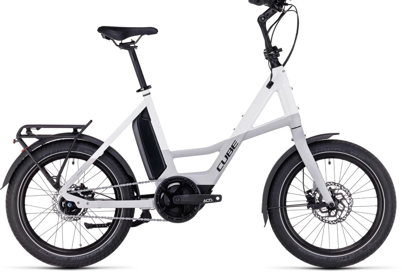 Cube Compact Hybrid 500 Grey N White 2023 - E-Bike Kompaktrad 1 Cube Compact Hybrid 500 Grey N White 2023 - E-Bike Kompaktrad