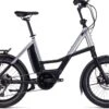 Cube Compact Sport Hybrid 500 Black N Polarsilver 2023 - E-Bike Kompaktrad