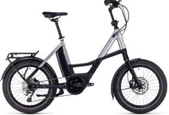 Cube Compact Sport Hybrid 500 Black N Polarsilver 2023 - E-Bike Kompaktrad