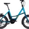 Cube Compact Sport Hybrid 500 Blue N Lime 2023 - E-Bike Kompaktrad