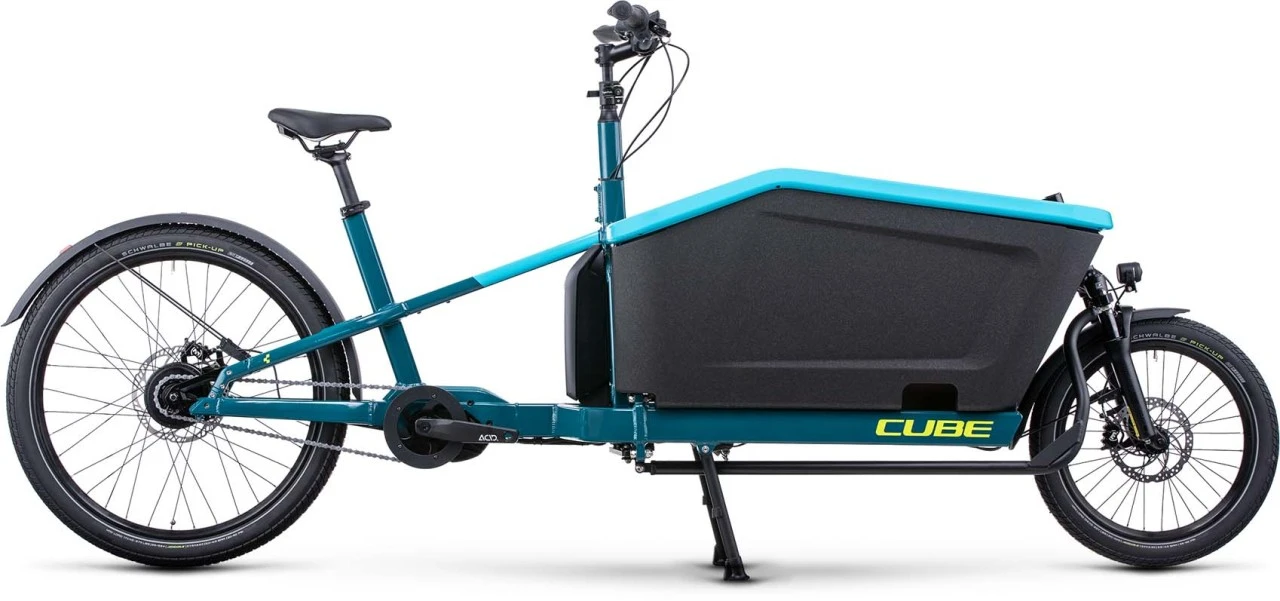 Cube Cargo Dual Hybrid 1000 Blue N Lime 2023 - E-Bike Lastenfahrrad 1 Cube Cargo Dual Hybrid 1000 Blue N Lime 2023 - E-Bike Lastenfahrrad